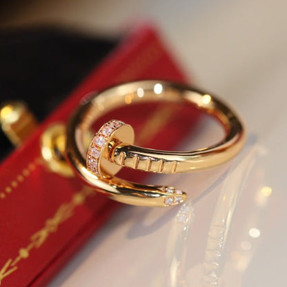 [Clara Jewels]JUSTE RING 2.65MM GOLD DIAMOND
