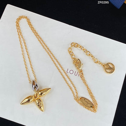 [Clara Jewels]LOUISETTE PEDANT GOLD NECKLACE