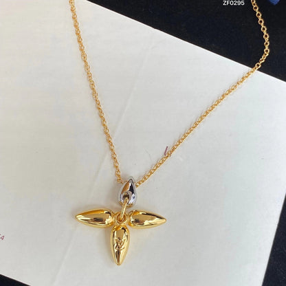 [Clara Jewels]LOUISETTE PEDANT GOLD NECKLACE