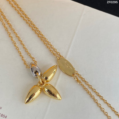 [Clara Jewels]LOUISETTE PEDANT GOLD NECKLACE