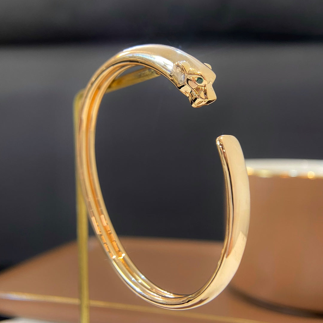 [Clara Jewels]PANTHERE GOLD OPEN BRACELET