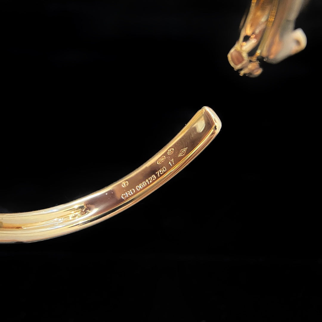 [Clara Jewels]PANTHERE GOLD OPEN BRACELET