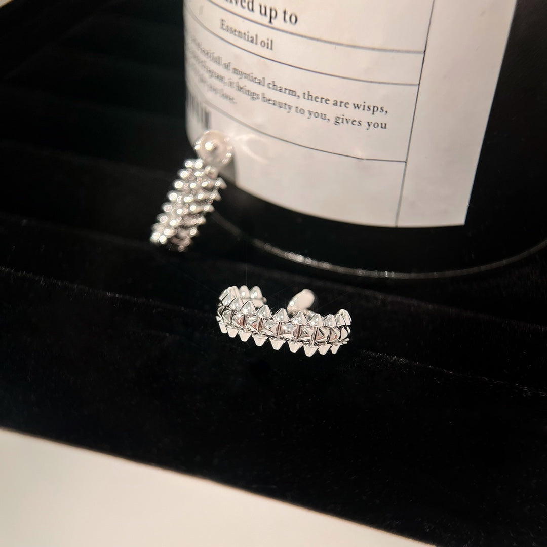 [Clara Jewels]CLASH EARRINGS