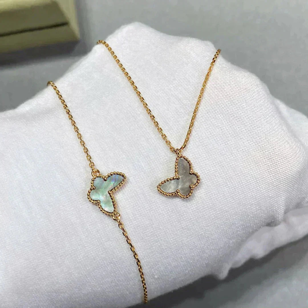 [Clara Jewels]BUTTERFLY DARK MOP BUTTERFLY BRACELET