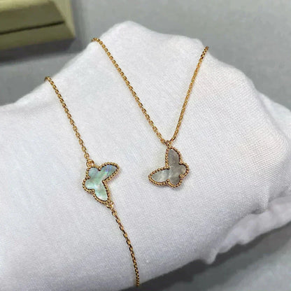 [Clara Jewels]BUTTERFLY DARK MOP BUTTERFLY BRACELET