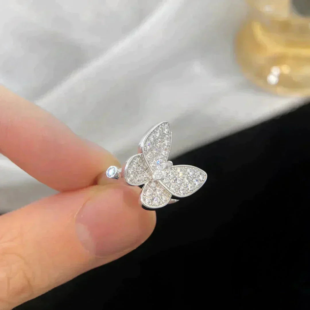 [Clara Jewels]BUTTERFLY DIAMOND RING