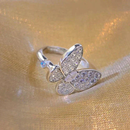 [Clara Jewels]BUTTERFLY DIAMOND RING