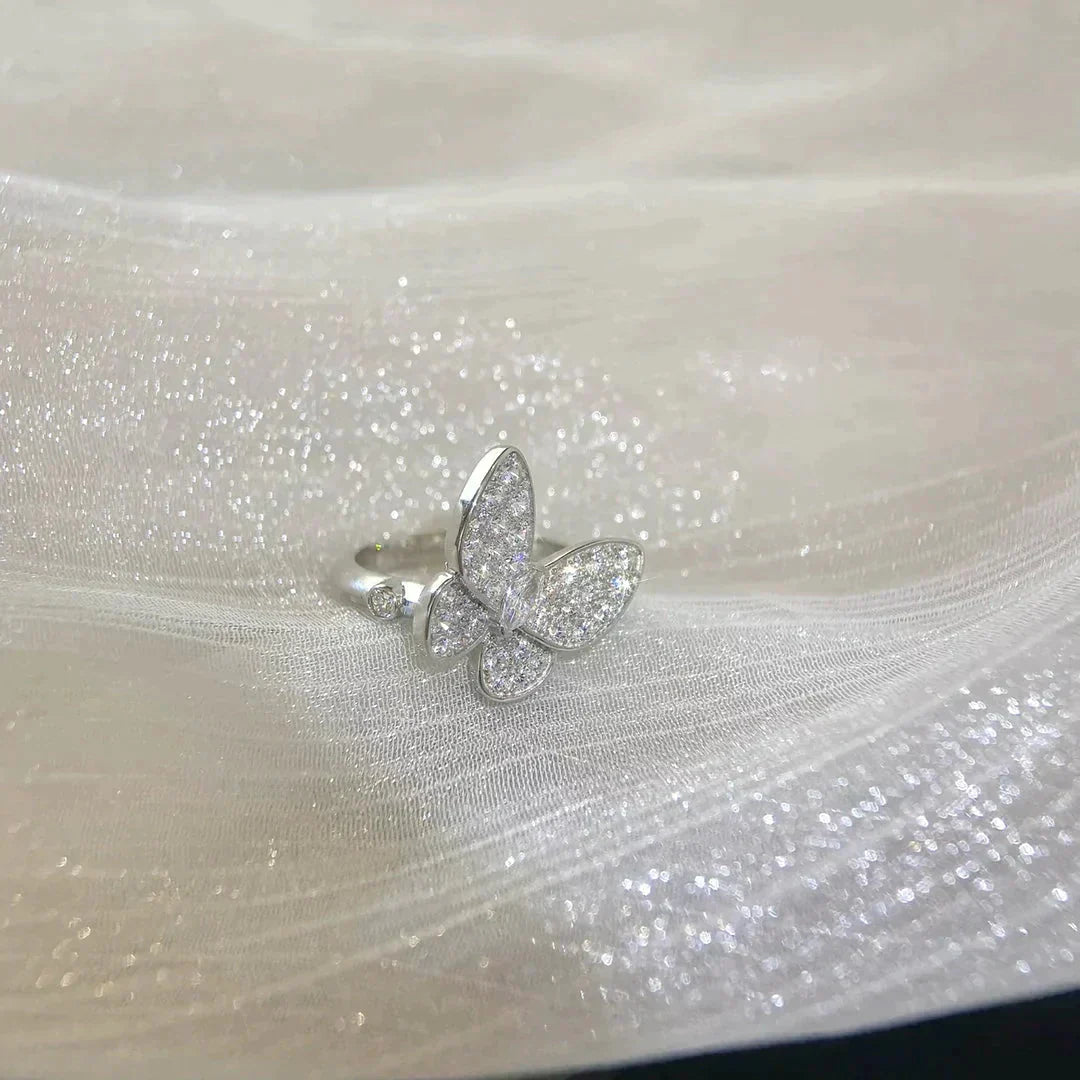 [Clara Jewels]BUTTERFLY DIAMOND RING