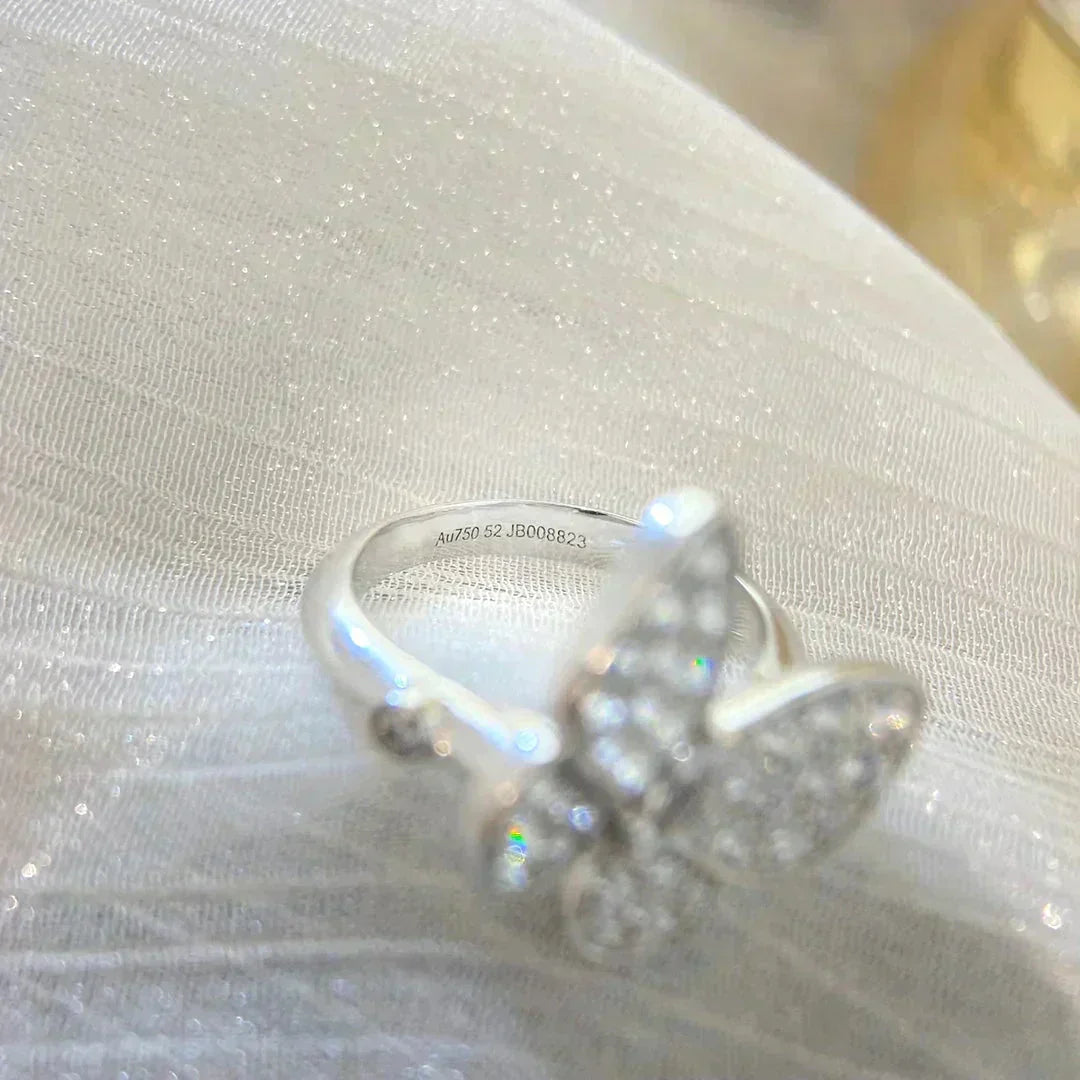 [Clara Jewels]BUTTERFLY DIAMOND RING