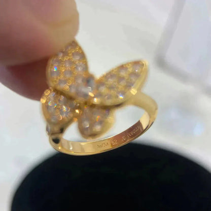 [Clara Jewels]BUTTERFLY DIAMOND RING