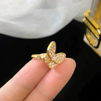 [Clara Jewels]BUTTERFLY DIAMOND RING