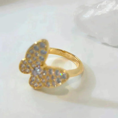 [Clara Jewels]BUTTERFLY DIAMOND RING