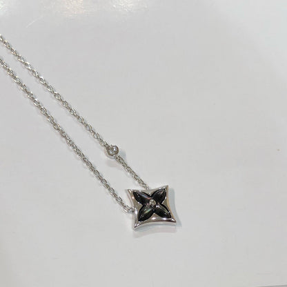 [Clara Jewels]STAR BLACK MOP NECKLACE