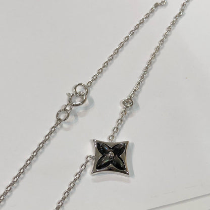 [Clara Jewels]STAR BLACK MOP NECKLACE