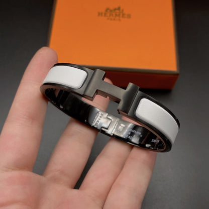 [Clara Jewels]H BRACELET 12MM BLACK WHITE CERAMIC