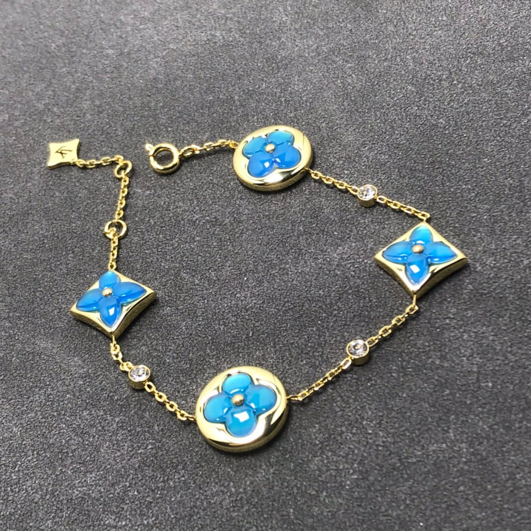 [Clara Jewels]STAR AND SUN TURQUOISE 4 MOTIFS 3 DIAMONDS