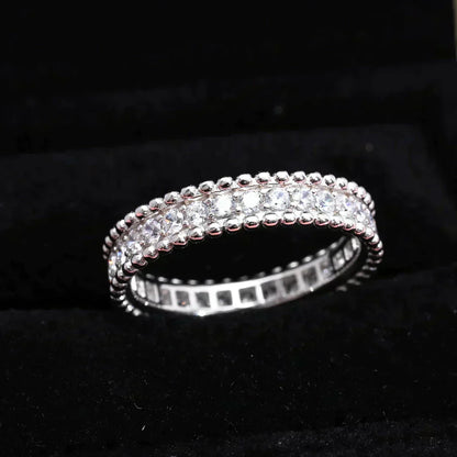[Clara Jewels]PERLEE DIAMOND SILVER RING