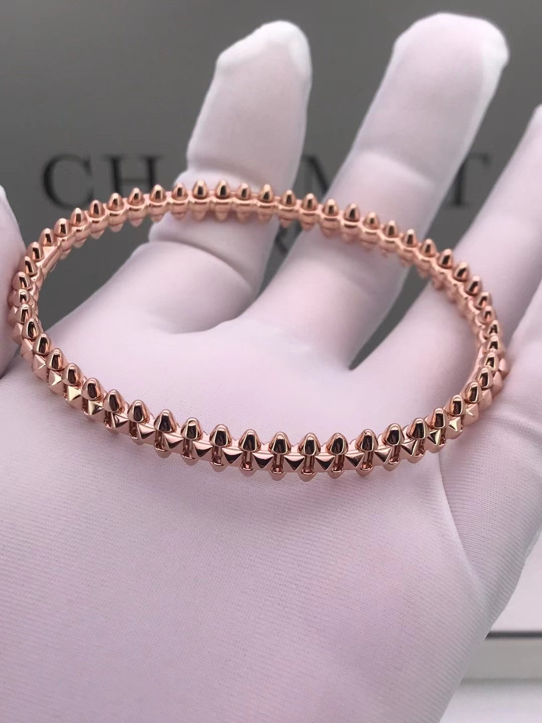 [Clara Jewels]CLASH PINK GOLD BRACELET