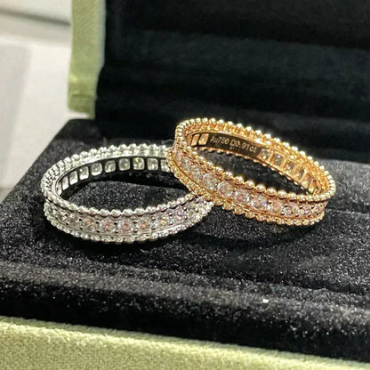 [Clara Jewels]PERLEE DIAMOND ROSE GOLD RING
