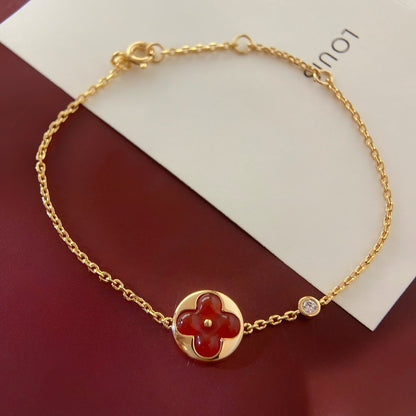 [Clara Jewels]SUN PEDANT CARNELIAN BRACELET