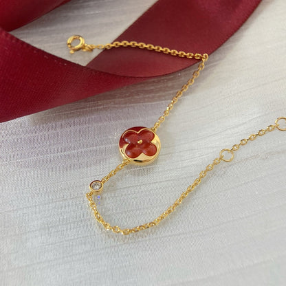 [Clara Jewels]SUN PEDANT CARNELIAN BRACELET