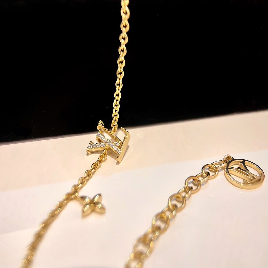 [Clara Jewels]LOGO STAR MOTIF GOLD BRACELET