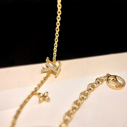 [Clara Jewels]LOGO STAR MOTIF GOLD BRACELET