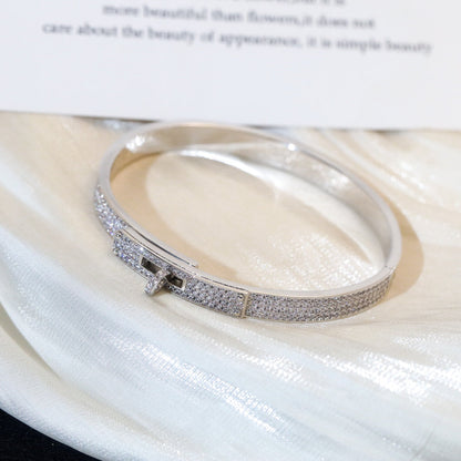 [Clara Jewels]KELLY BRACELET DIAMOND PAVED