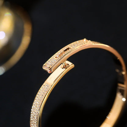 [Clara Jewels]KELLY BRACELET DIAMOND PAVED