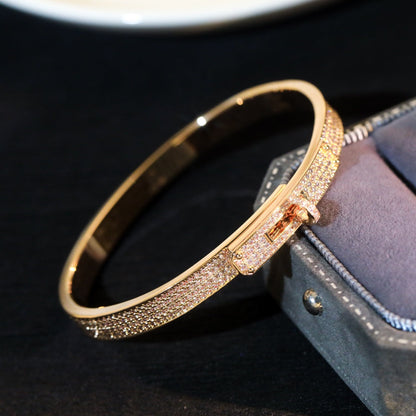 [Clara Jewels]KELLY BRACELET DIAMOND PAVED