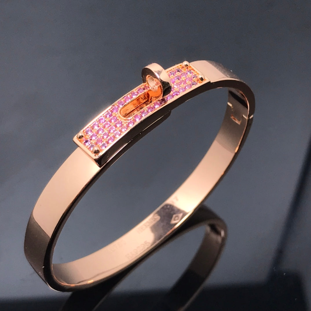 [Clara Jewels]KELLY BRACELET PINK DIAMOND