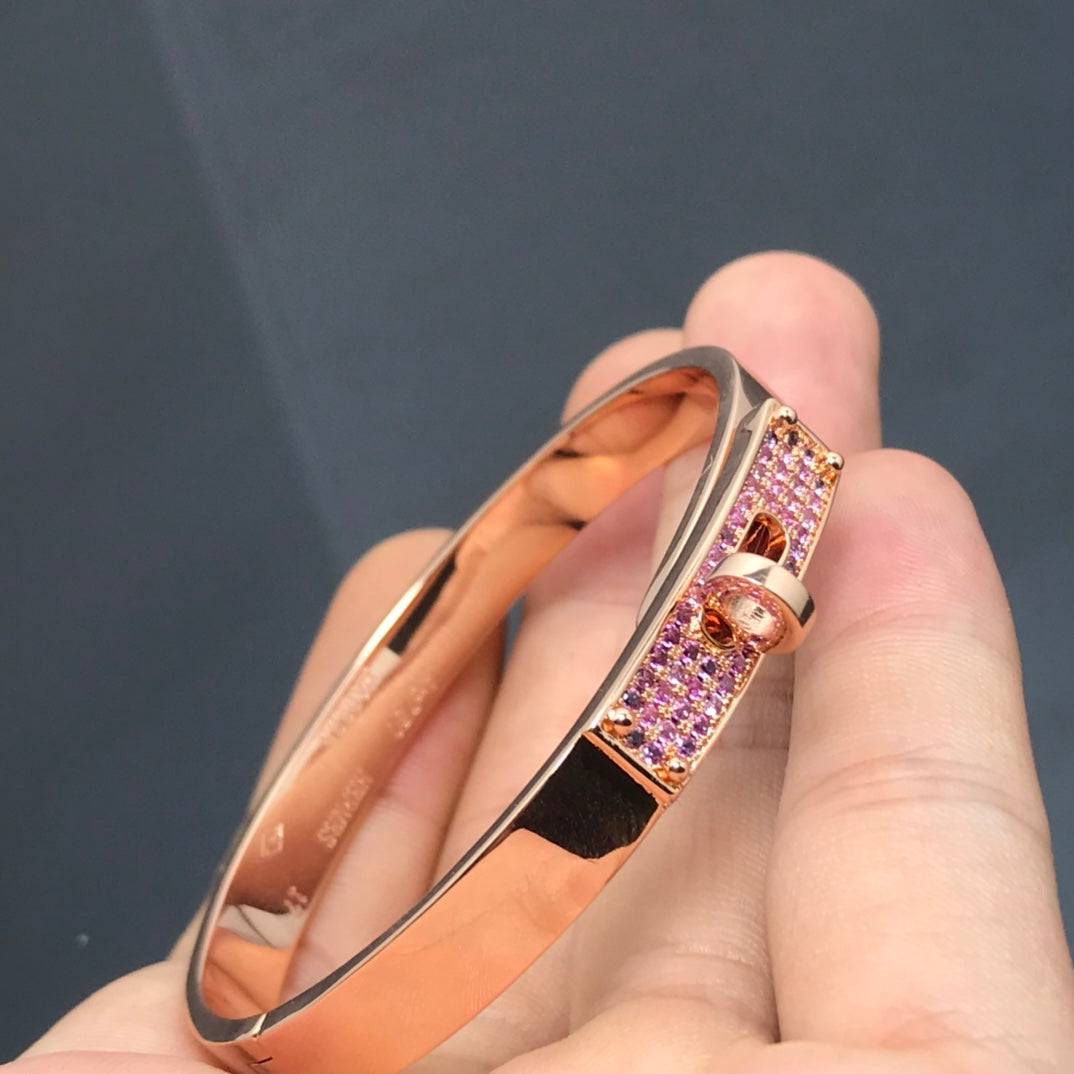 [Clara Jewels]KELLY BRACELET PINK DIAMOND
