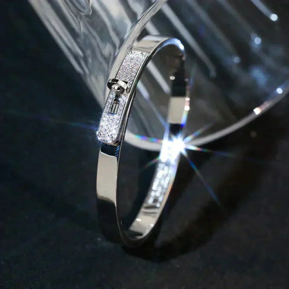 [Clara Jewels]KELLY SILVER DIAMOND BRACELET