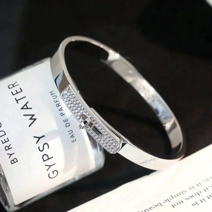 [Clara Jewels]KELLY SILVER DIAMOND BRACELET