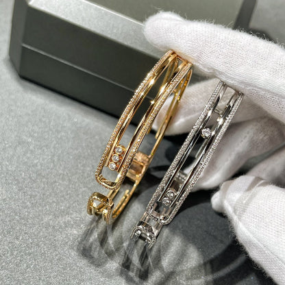 [Clara Jewely]MOVE 10TH PAVED DIAMOND BRACELET