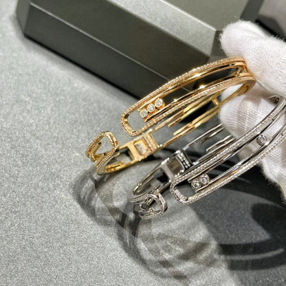 [Clara Jewely]MOVE 10TH PAVED DIAMOND BRACELET