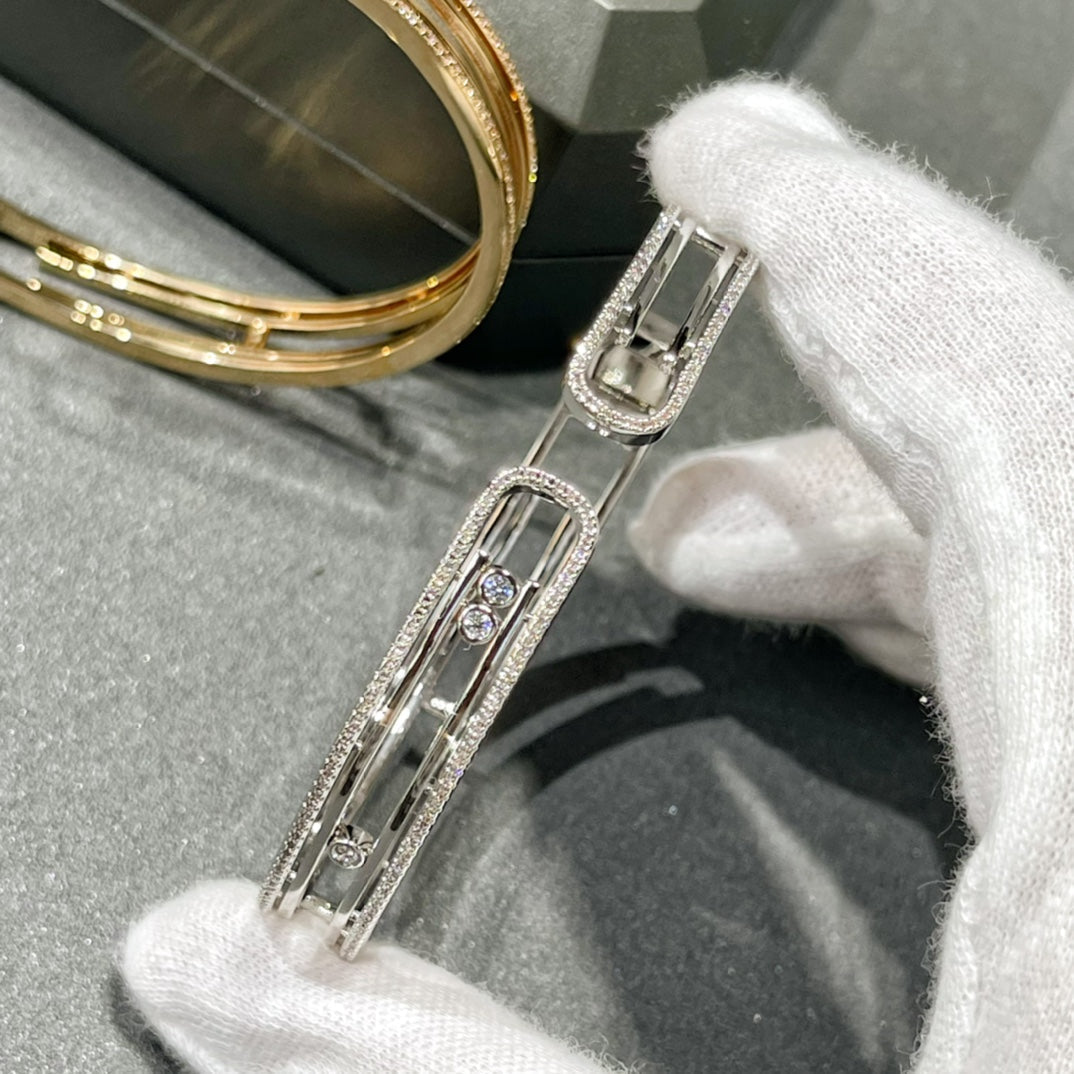 [Clara Jewely]MOVE 10TH PAVED DIAMOND BRACELET