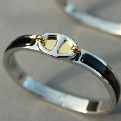 [Clara Jewels]CLIC CHAINE SILVER BRACELET