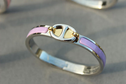 [Clara Jewels]CLIC CHAINE SILVER BRACELET
