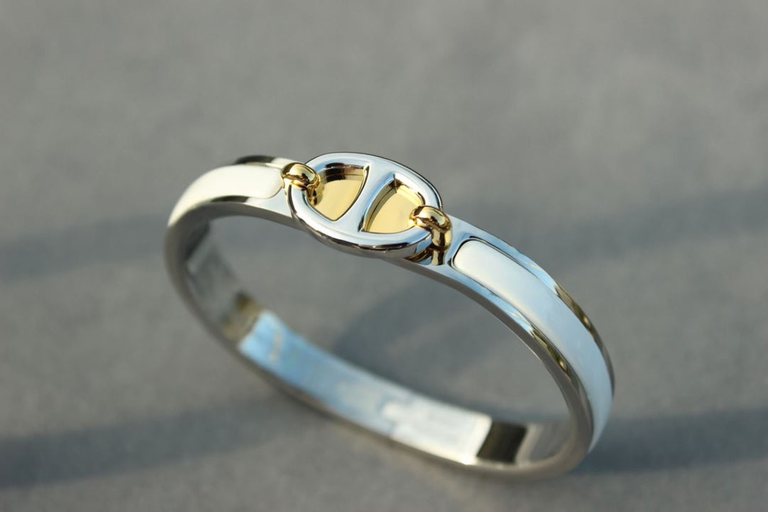 [Clara Jewels]CLIC CHAINE SILVER BRACELET