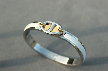[Clara Jewels]CLIC CHAINE SILVER BRACELET