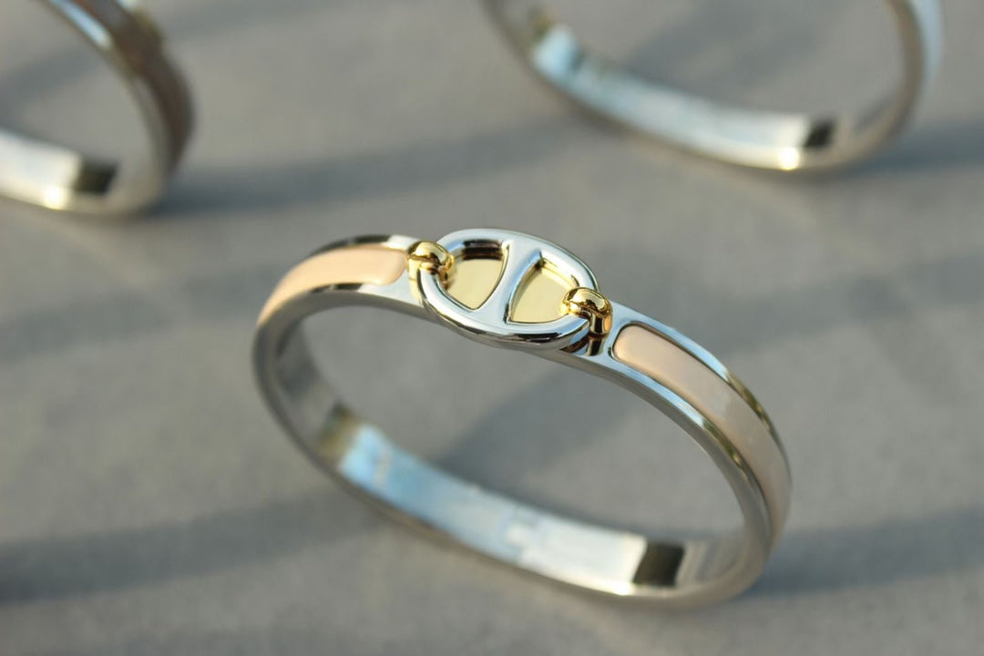 [Clara Jewels]CLIC CHAINE SILVER BRACELET