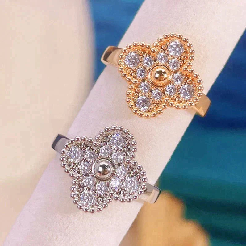 [Clara Jewels]CLOVER DIAMOND RING