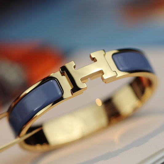 [Clara Jewels]H BRACELET 12MM BLUE GRAY