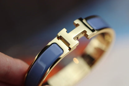 [Clara Jewels]H BRACELET 12MM BLUE GRAY