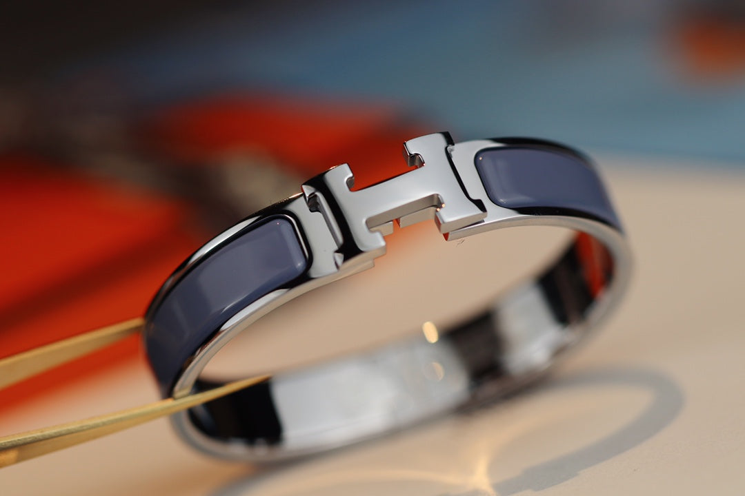 [Clara Jewels]H BRACELET 12MM BLUE GRAY