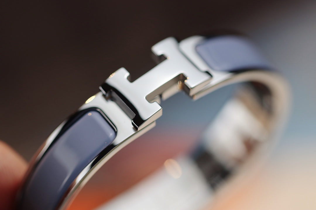 [Clara Jewels]H BRACELET 12MM BLUE GRAY