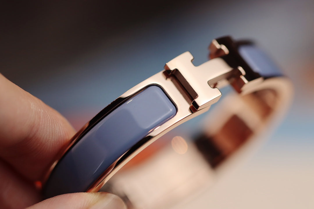 [Clara Jewels]H BRACELET 12MM BLUE GRAY
