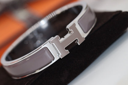 [Clara Jewels]H BRACELET 12MM BROWN