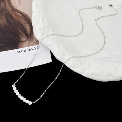 [Clara Jewels]BEE MY LOVE DIAMOND NECKLACE